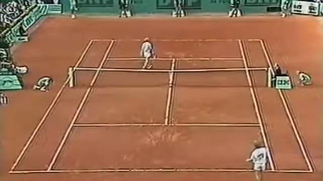 1989 Roland Garros Semifinale Stefan Edberg b Boris Becker 9 13 смотреть онлайн