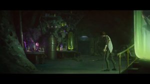 Arcane - Singed gives Viktor a shimmer | scene