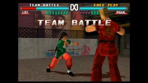 Tekken 3 Team Battle | Lei vs 8 characters on Hard Mode