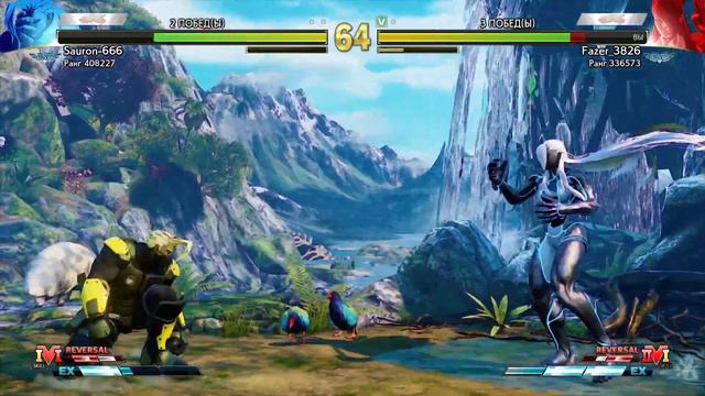 STREET FIGHTER V - даунский геймплей оппонента смотреть онлайн