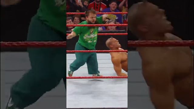 What an Attitude Adjustment by #Hornswoggle! #WWE #JohnCena@short