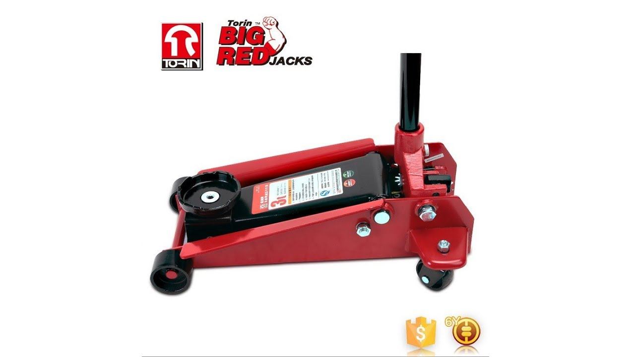 Домкрат подкатной 3т TORIN BigRed T83002 смотреть онлайн