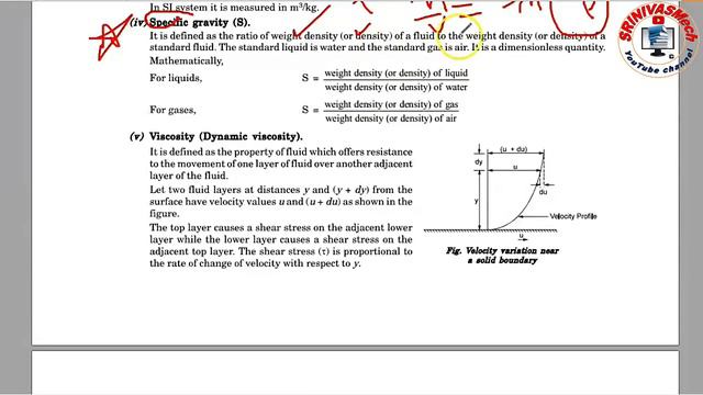 Fluid Mechanics Introduction class-1 with detail for all aspirants By SRINIVASMech