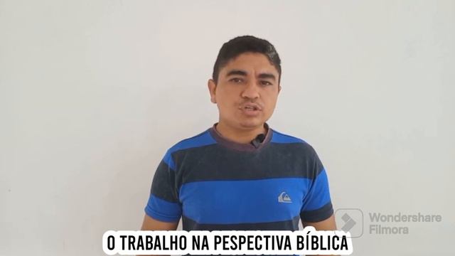 O TRABALHO NA PESPECTIVA BÍBLICA- Edimilson Fernandes смотреть онлайн