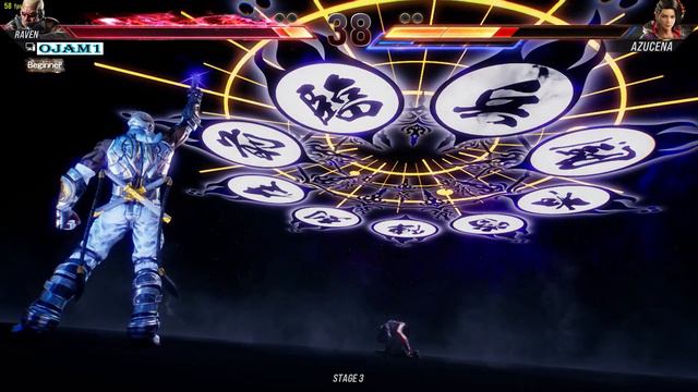 TEKKEN 8 - Rage art - Raven - new special power in Slow motion смотреть онлайн