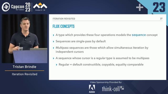 Iteration Revisited: A Safer Iteration Model for Cpp - Tristan Brindle - CppCon 2023