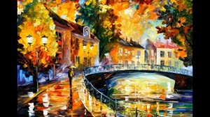 Прогулка по осени с картинами Леонида Афремова