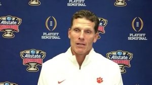 Clemson DC Brent Venables talks Sugar Bowl Matchup With Ohio State & Justin Fields