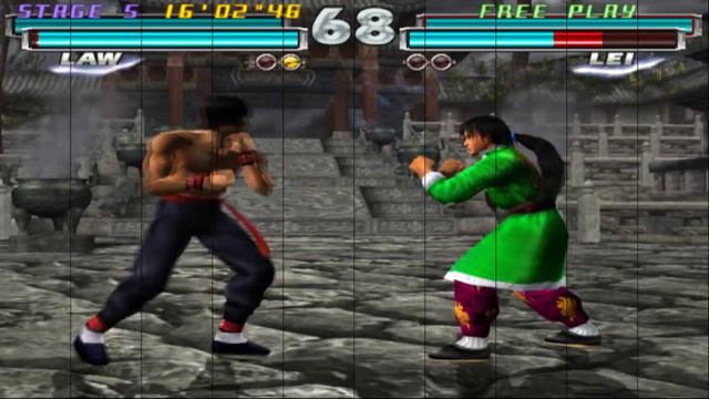 Tekken Tag Tournament. Law - King. смотреть онлайн