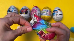 Asmr chocolate eggs - what’s inside _.