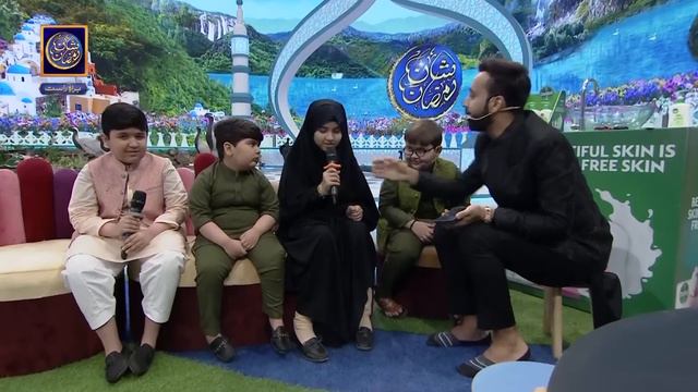 Nannhe Mehmaan | Kids Segment | Waseem Badami | Ahmed Shah | 21 March 2024 | #shaneiftar