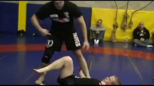 Jason "Mayhem" Miller - Guard passing drill