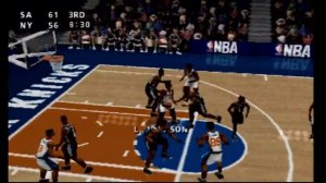 NBA Live 99 - PS1 1998 (1999 NBA Finals NYK vs SA)