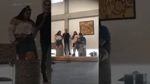 Danielle Fogg & Isaiah Firebrace singing “Today I started loving you again”
