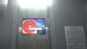 Грузопассажирский лифт (поселок Рублёво), V=1 м-с, г-п 630 кг (10), музыкальный лифт Евролифтмаш