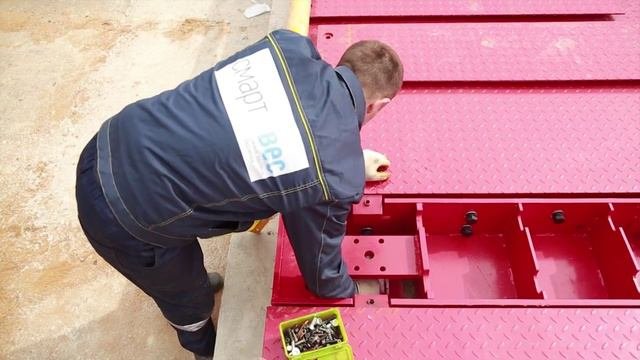 Весы автомобильные на предприятии