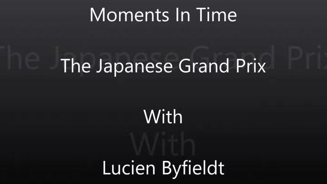 F1 Moments In Time - A Brief History Of The Japanese Grand Prix