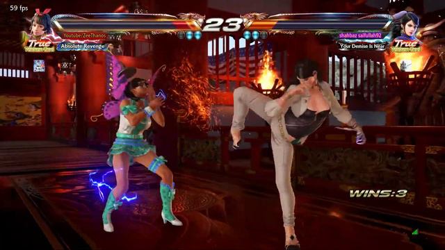 Tekken 7 | ZeeThanos (Josie) VS shahbaz saifullah92 (Zafina) |Rank Match| смотреть онлайн