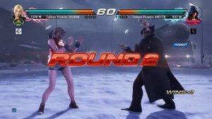 Tekken 7 | Jin Kazama VS Nina & Steve