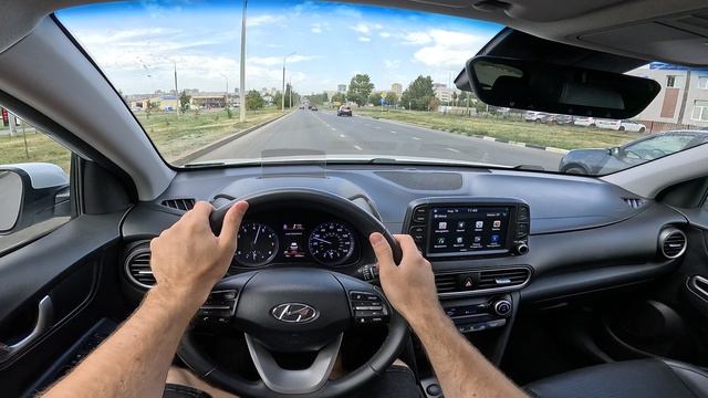 2019 Hyundai Kona 1.6 T-GDi DCT (G4FJ). Турбо, робот, передний привод!