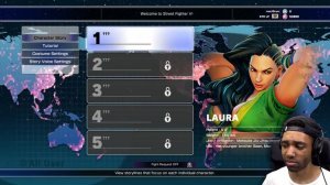 "OH LAURA WHERE HAVE YOU BEEN ALL MY LIFE?" - [Street Fighter 5 STORY#7]