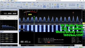 06.08.2024 05:45UTC, [Es], Radio Beat, Чехия, 93.0МГц, 1692км, 400Ватт