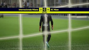 (PES 2025) eFootball 2025 -  Inter vs Milan v4.4 (Gameplay немного игры)