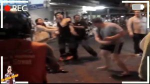 Fighting Outside Insomnia Walking Street Pattaya | Fight Thai VS Russian Tourist