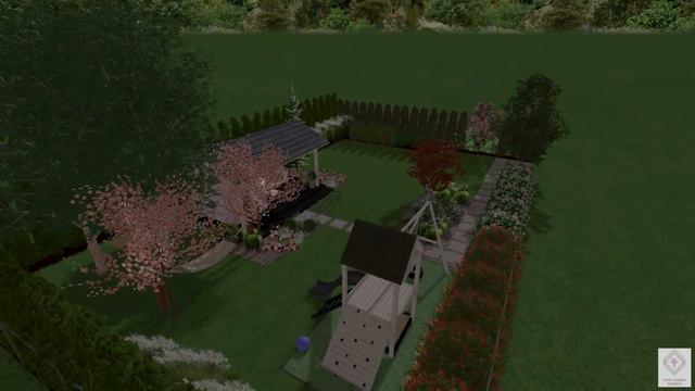 Wizualizacja zagospodarowania terenu ROD Kraków, ul. Francesco Nullo смотреть онлайн