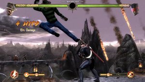 Mortal Kombat Komplete Edition Все Фаталити Фредди Крюгера