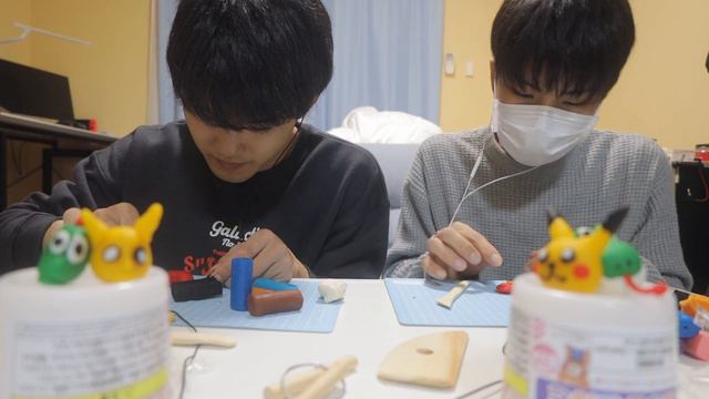 【ASMR】ふたりで仲良く粘土遊び【作業用】