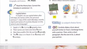 SPOTLIGHT 5 учебник страница 30