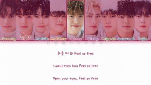 ZEROBASEONE (제로베이스원) - 'Take My Hand' lyrics (color coded lyrics)
