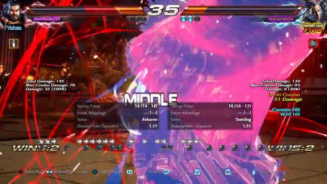 TEKKEN 7 ganryu storm vs raven elnegro смотреть онлайн