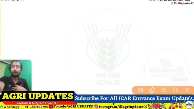 ICAR 2022 SAFE SCORE | ICAR 2022 Cutoff for BSC &BTECH Course's | ICAR 2022 EXAM DATE @AGRI_UPDATES