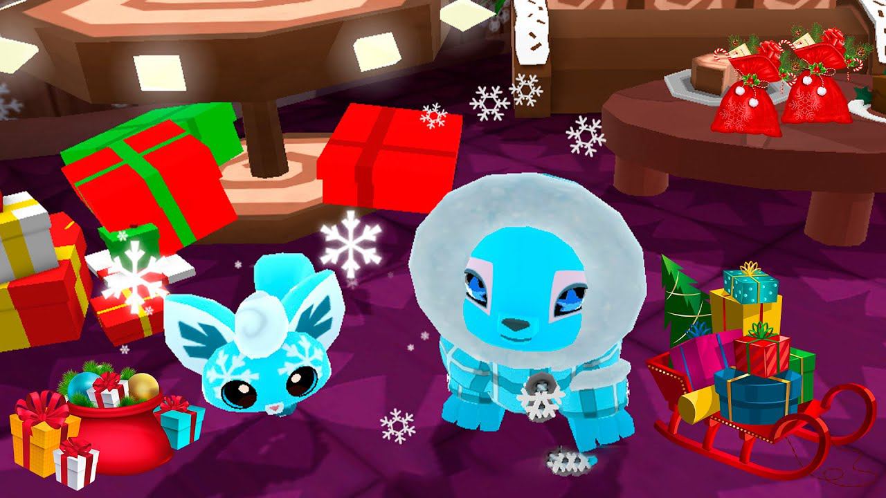 Открываю ваши подарки и покупаю снежную сумчатую летягу  Animal Jam