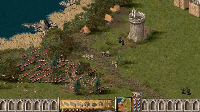 Stronghold HD and the Deadly Machine Gun Tower (how to overcrowded tower) смотреть онлайн