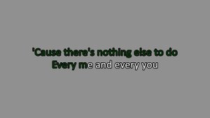 Placebo - Every You, Every Me (Karaoke)