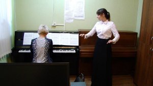 Дирижирование Ш.Гуно хор "О скорбный день" из оперы "Ромео и Джульетта".