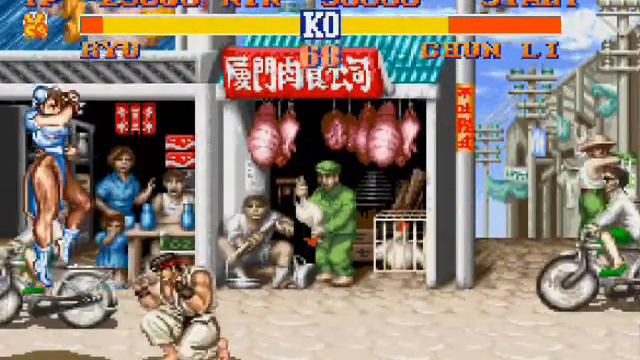Street Fighter ll | Ryu vs Chun-Li | SNES смотреть онлайн