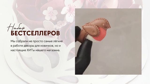 Набор декоров для начинающих шоколатье