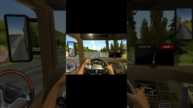 Truck Simulator Europe Driving in Highway....