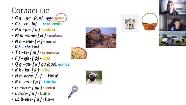 вводный (дополнительный) урок по испанскому U0L0 19.09