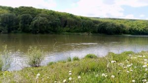 Красивый вид на реку Днестр