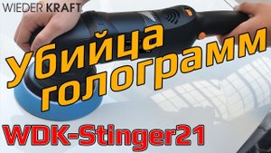 Убийца голограмм. Полировальная машина с эксцентриком WDK-Stinger21