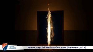 Фонтан конус PKF3000 Свадебная аллея (6 фонтанов, до 2 м)