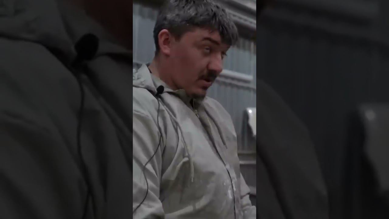 Восстанавливаем тягач после ДТП / Лайфхаки для покраски #shorts