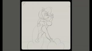 Sally Breast Expansion Walk Cycle - Sprite Test