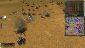 Supreme Commander 6v6 Бомбардировки и снайпажи