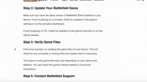 How To Fix Game Ended All Players Disconnected On Battlefield 2042